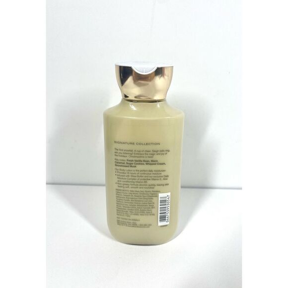 Bath & Body Works Vanilla Bean Noel Body Lotion 8 fl oz - Picture 2 of 2